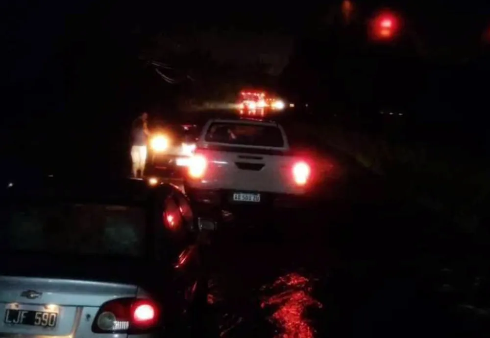 Cortes de ruta por agua