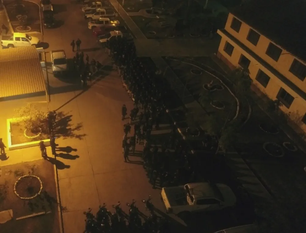 Allanamientos en San Antonio