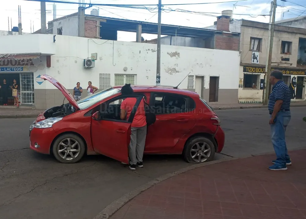 Choque en el macrocentro