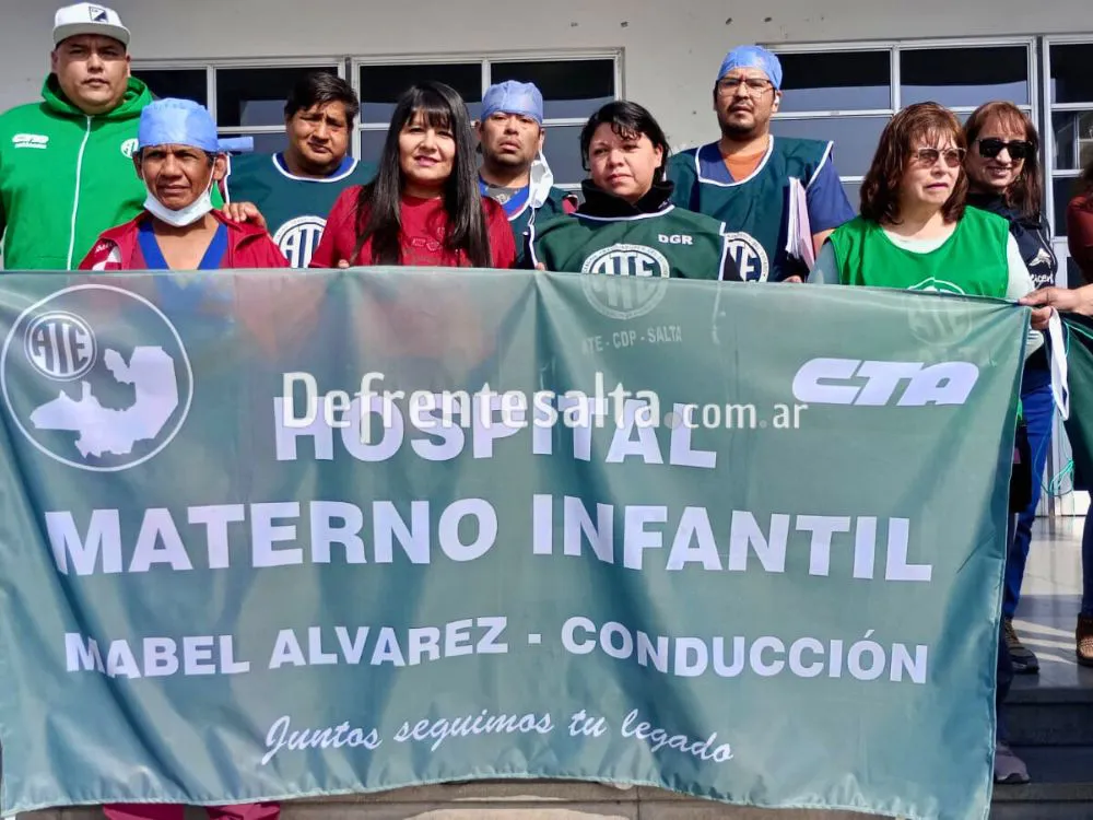Asamblea y protesta de ATE.