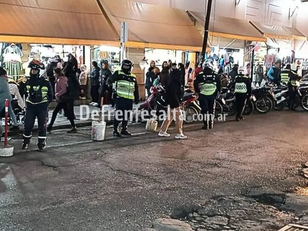Operativos de Tránsito en el mercado San Miguel.