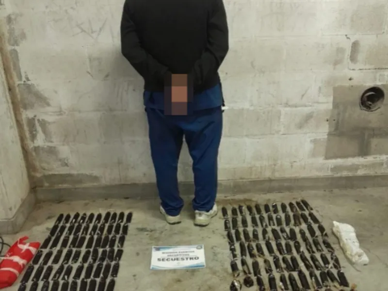 Enfermo detenido tras ingresar con fernet.
