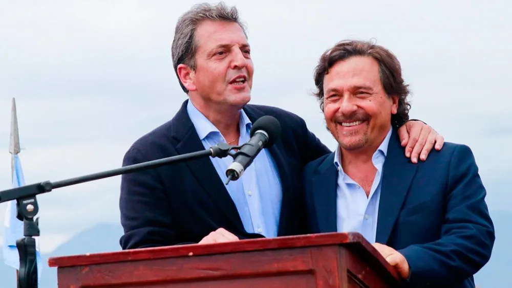 Sergio Massa y Gustavo Sáenz