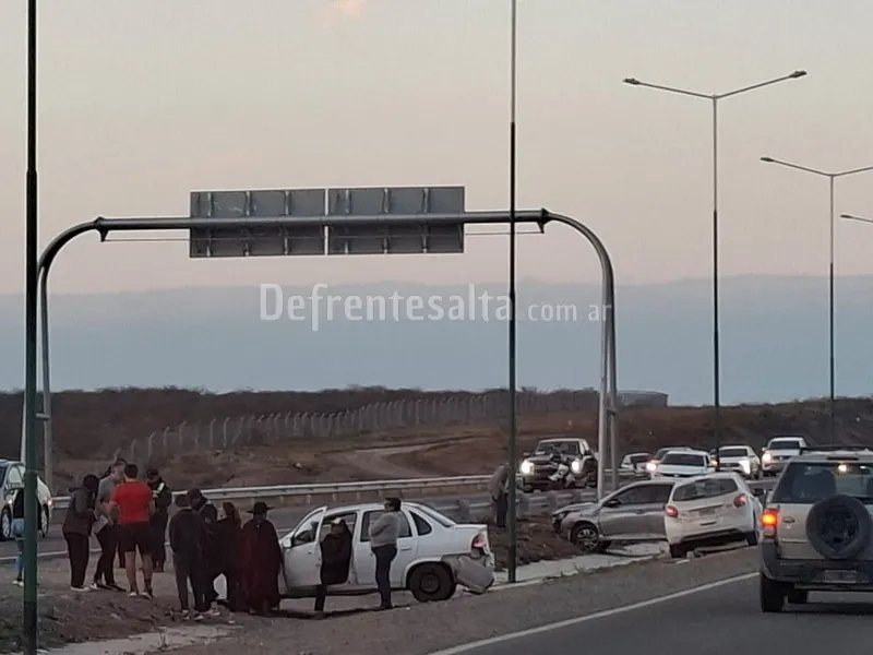 Accidente en Circunvalación Oeste.