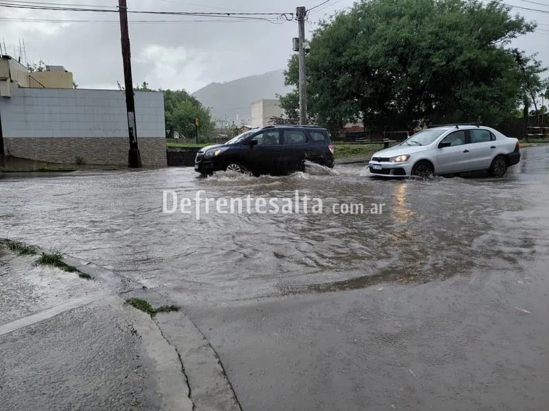 Tormentas en Salta durante el fin de semana largo.