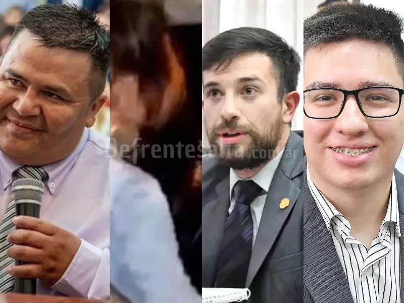 Los concejales del escándalo.-