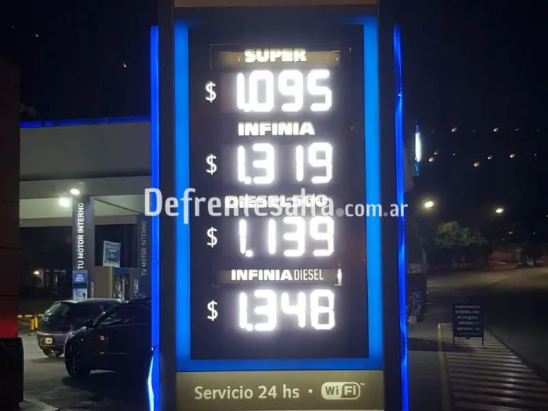Precios de los combustibles de octubre.