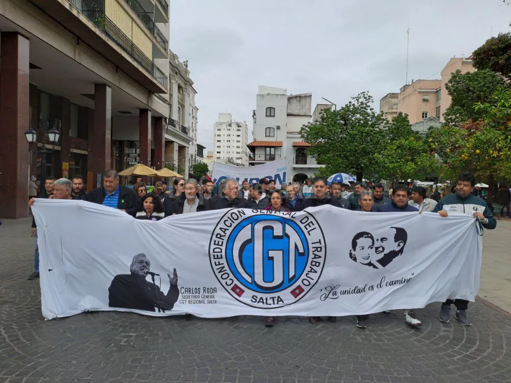 Paro de la CGT. Sol Salas.