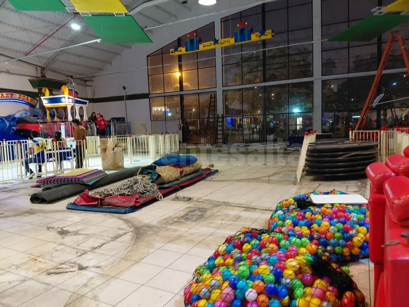 Retiraron el pelotero del Neverland.