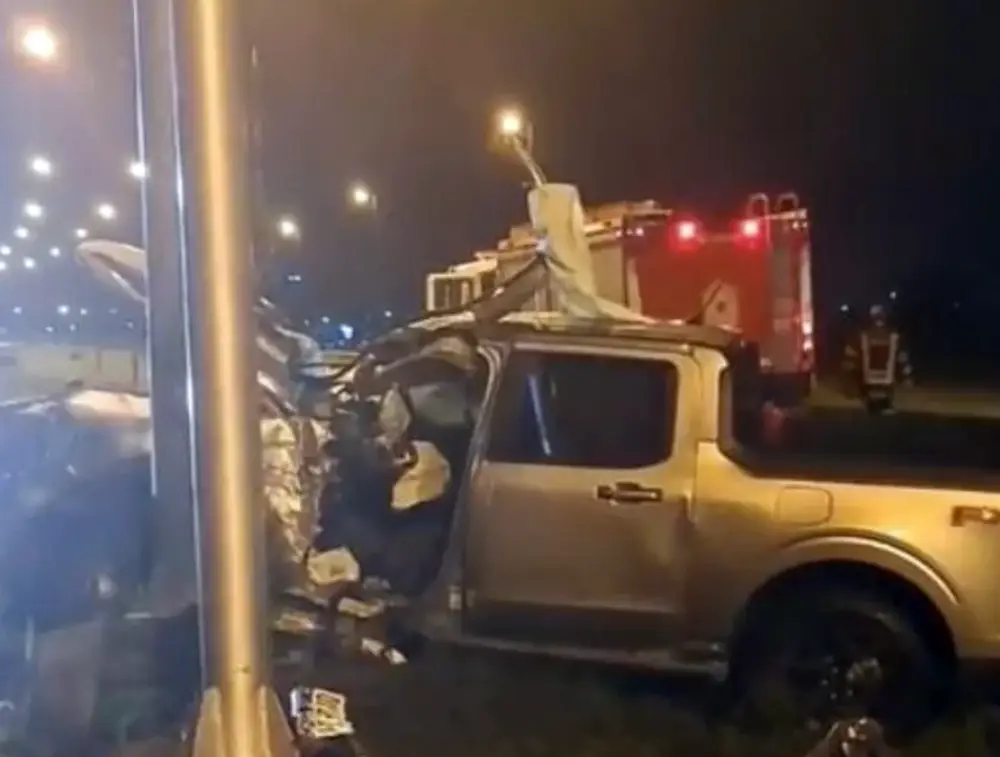 Choque en Circunvalación Oeste