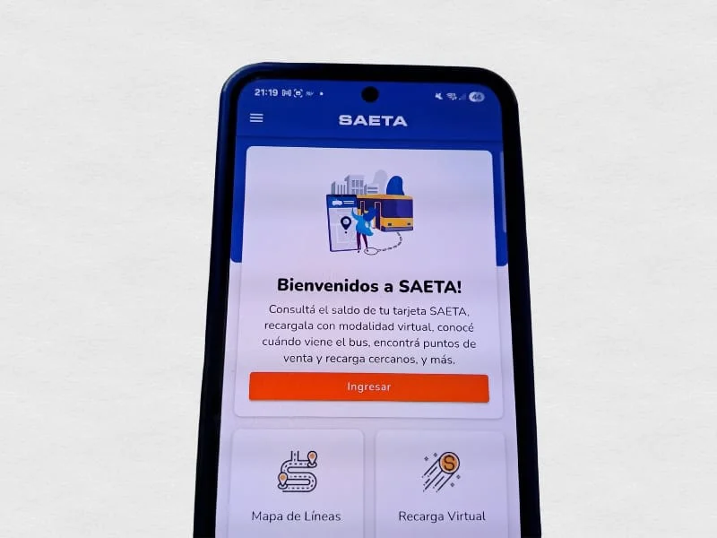 App de SAETA.