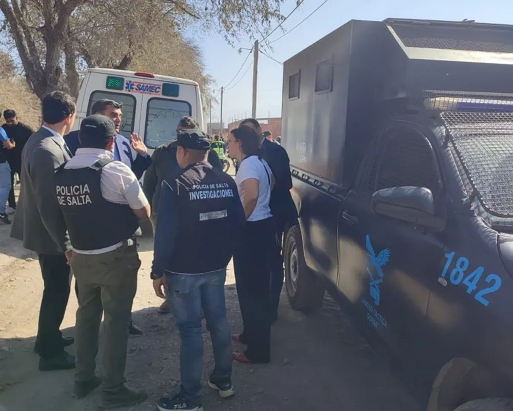 Secuestro en barrio Santa Rita 2