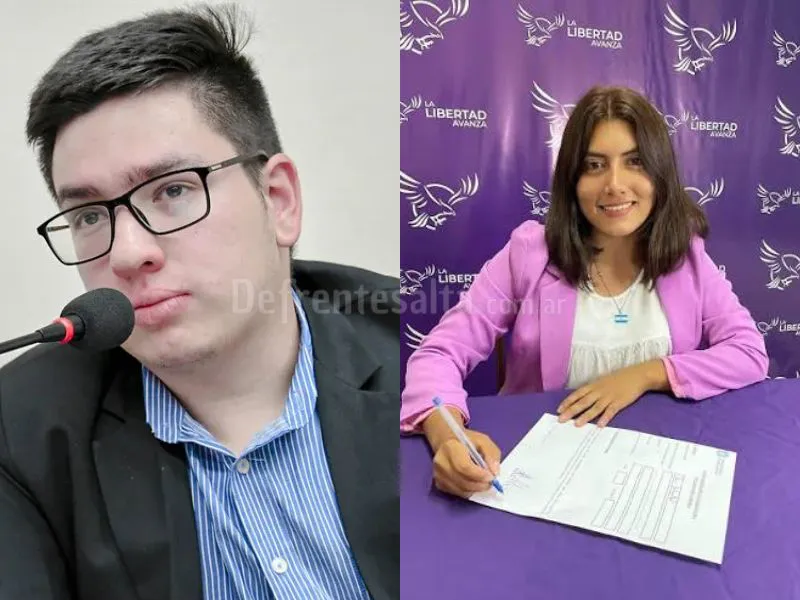 Pablo López y Estela Valero. 