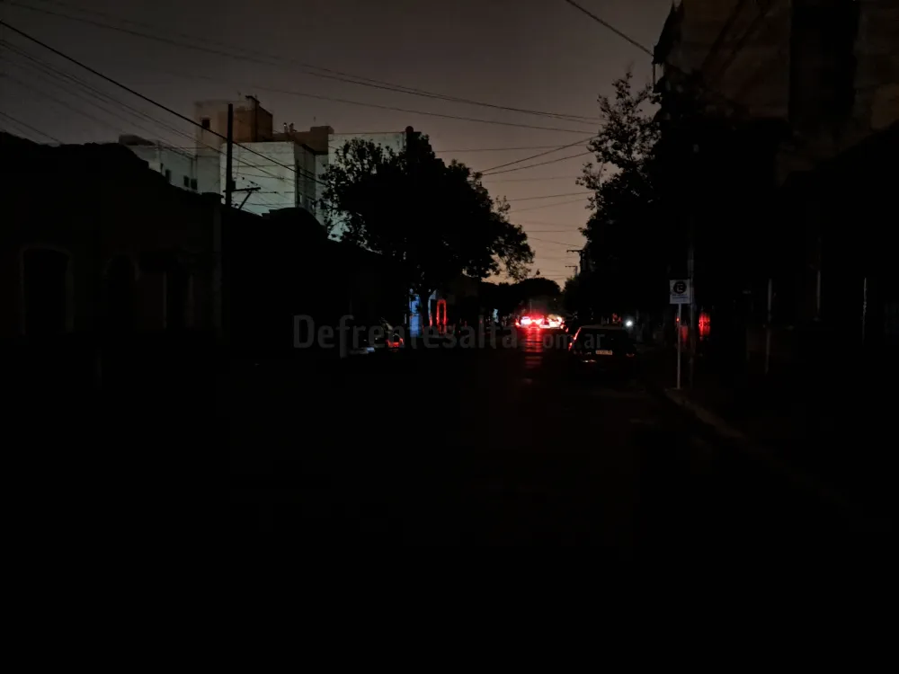 Corte de Luz en el centro