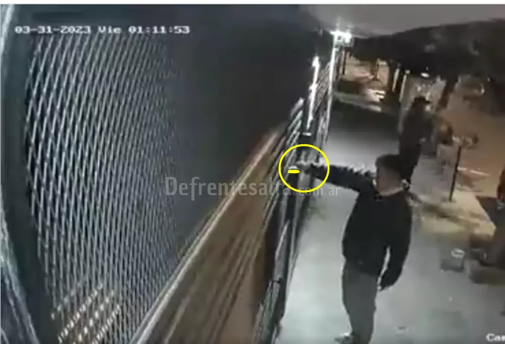 Asi baleraron la casa de Russo