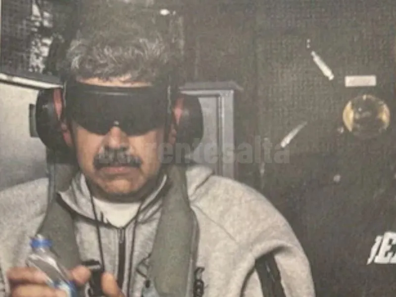 Maduro capturado por Estados Unidos.