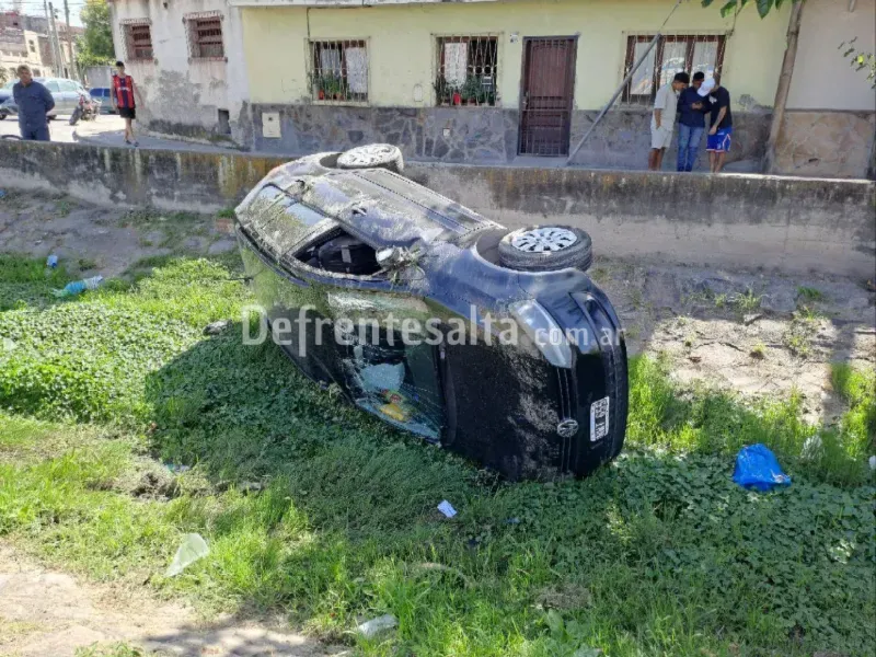 Así terminó el auto