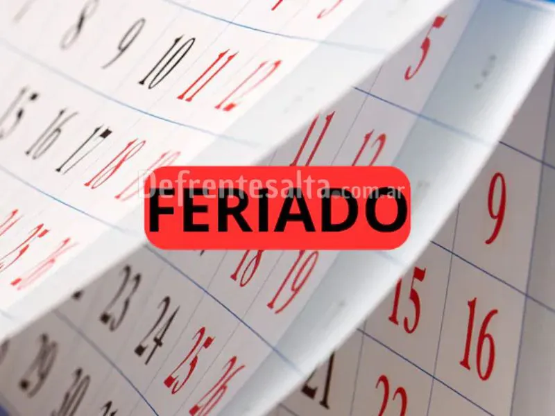 Feriados.
