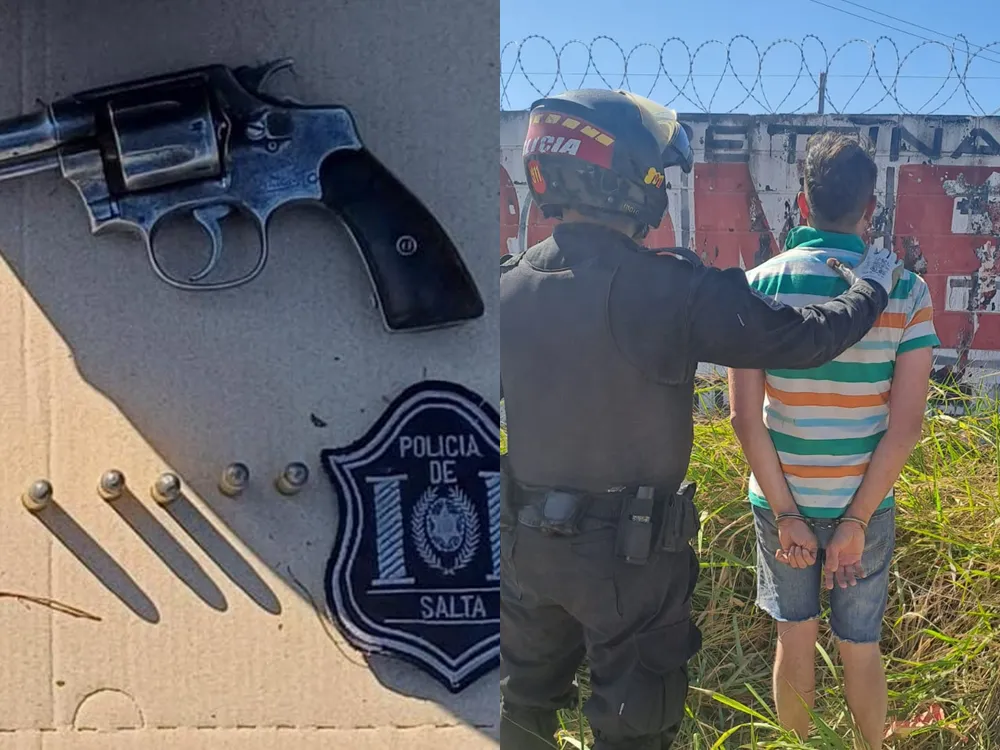 Secuestro de arma en San Remo