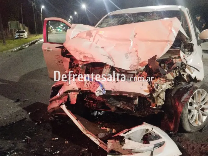 Siniestro vial en av. Ex Combatientes de Malvinas.