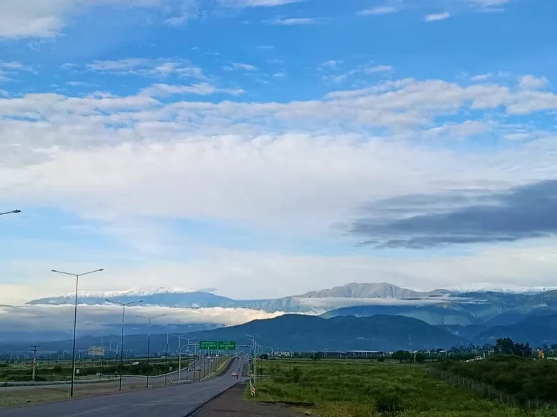 Serranías del Oeste nevadas.