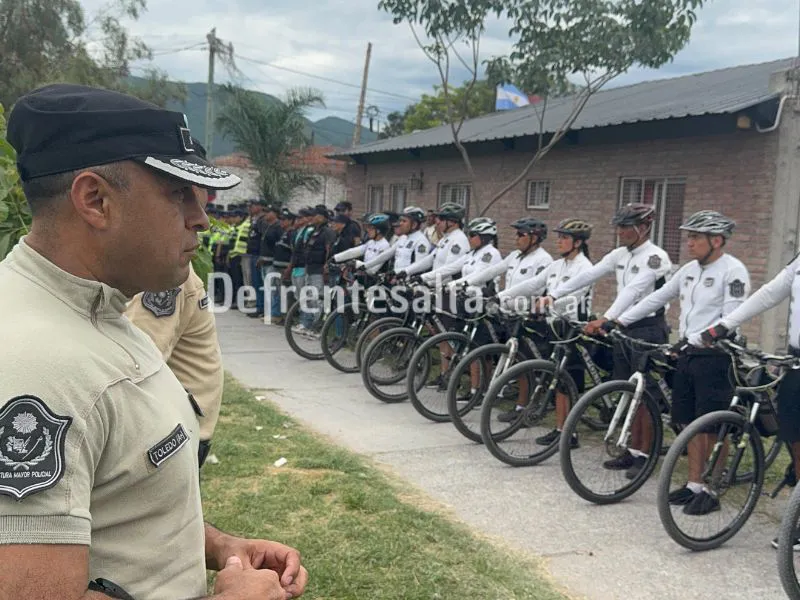 Operativo policial en zona sudeste.