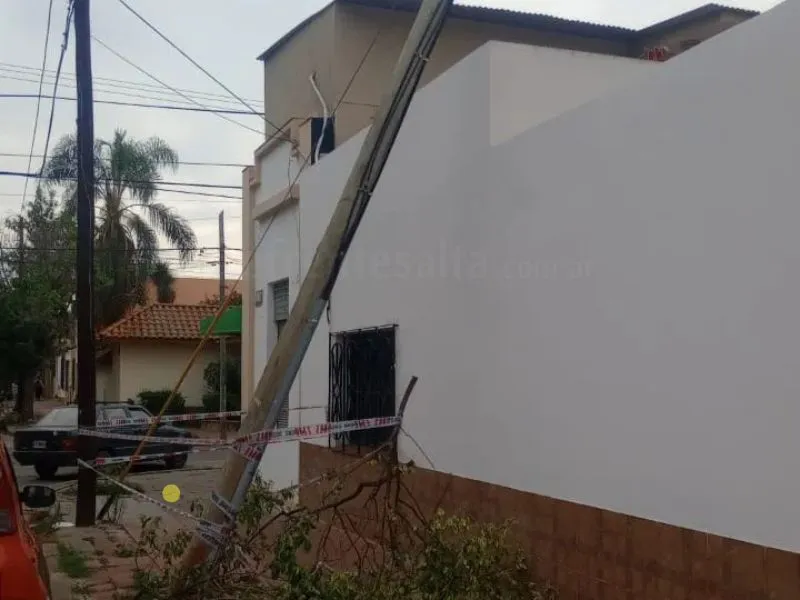 Postes caídos: