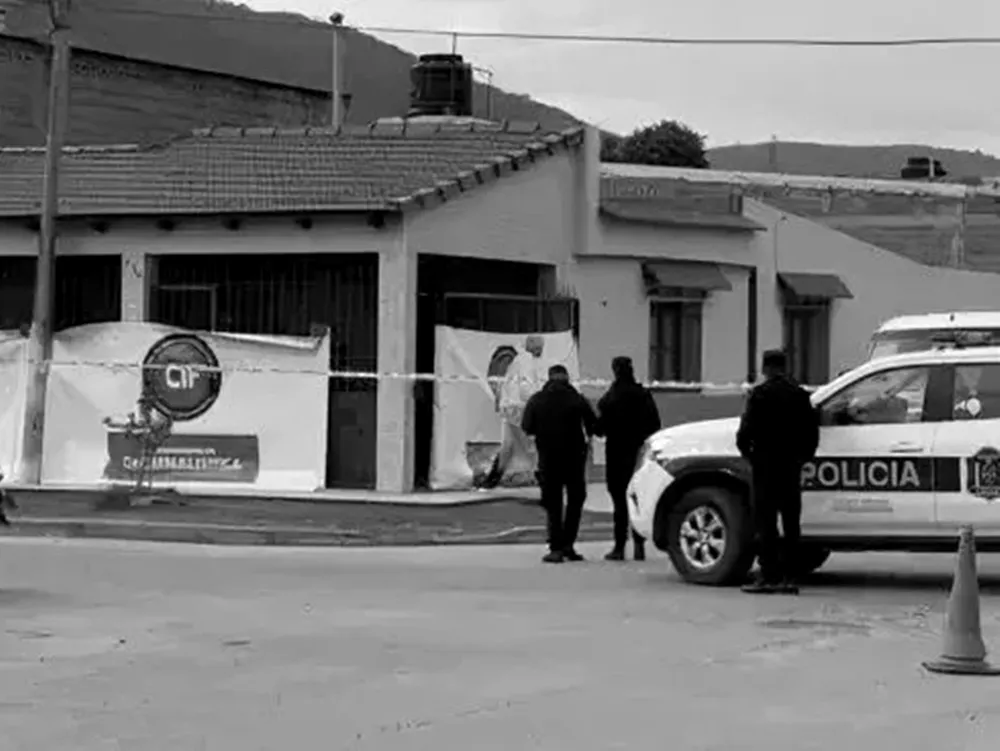 El lugar de la tragedia
