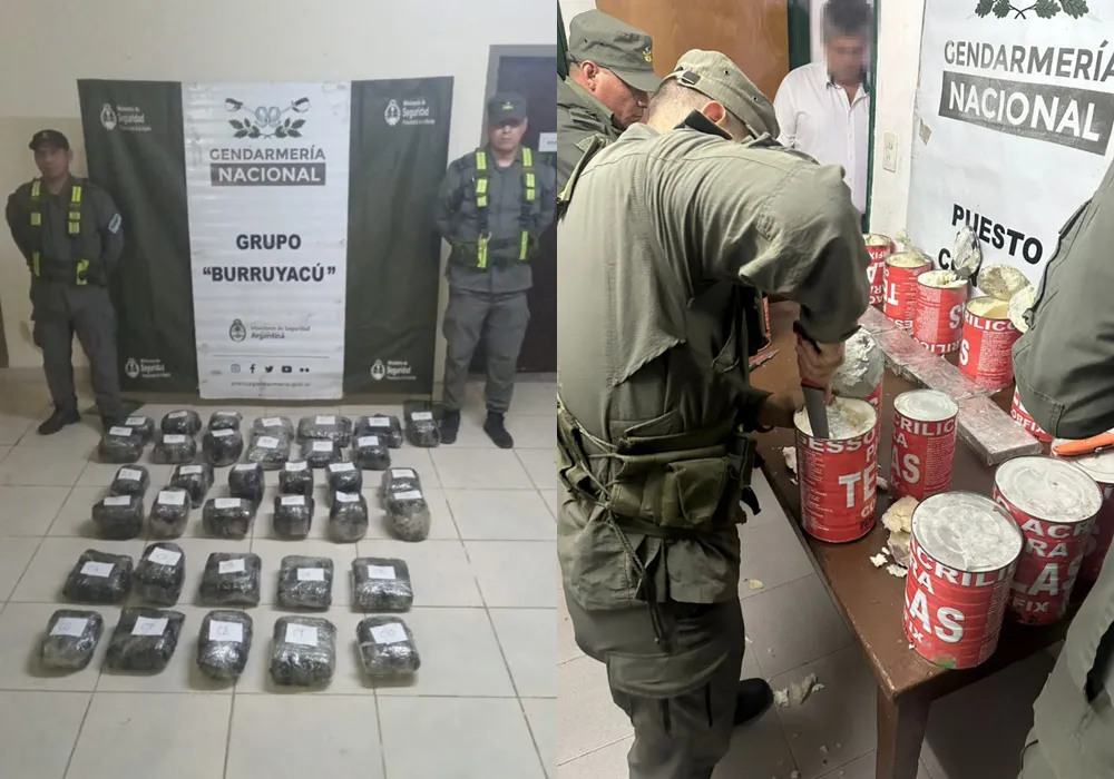 Secuestro cocaína-marihuana