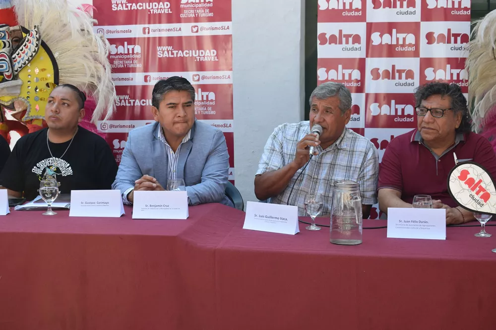 Conferencia de prensa por los Corsos