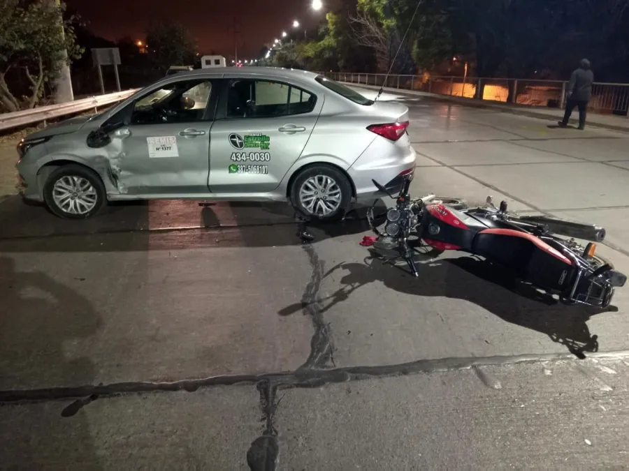 Choque en Belgrano y Juan XXIII