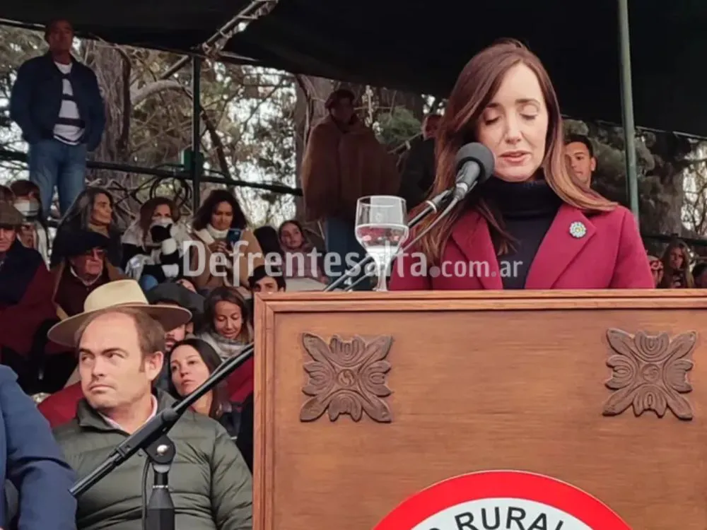 Victoria Villarruel.
