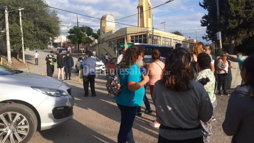 Protesta de vecinos