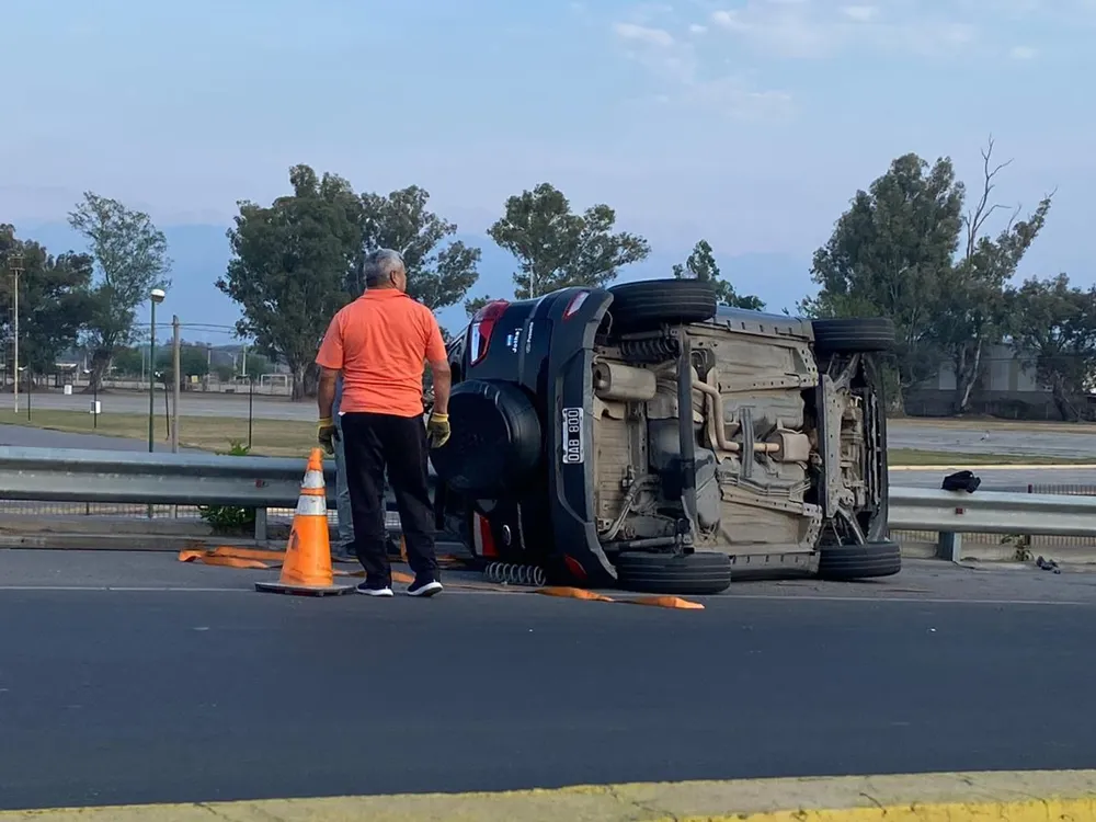 Vuelco en Limache