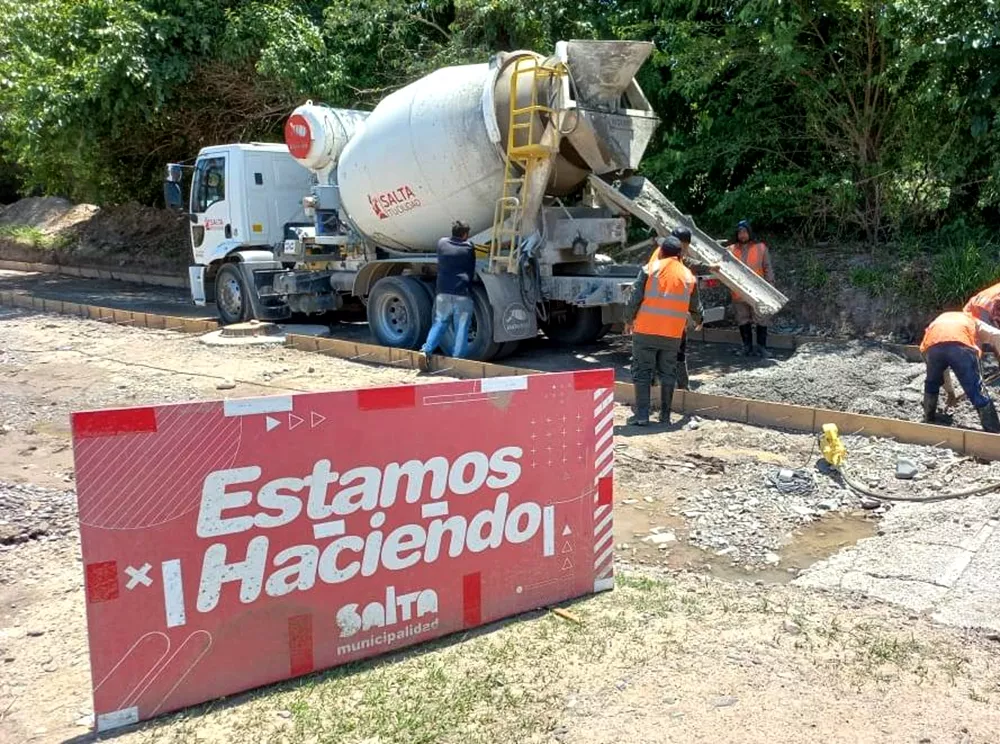 Intenso trabajo de la Municipalidad