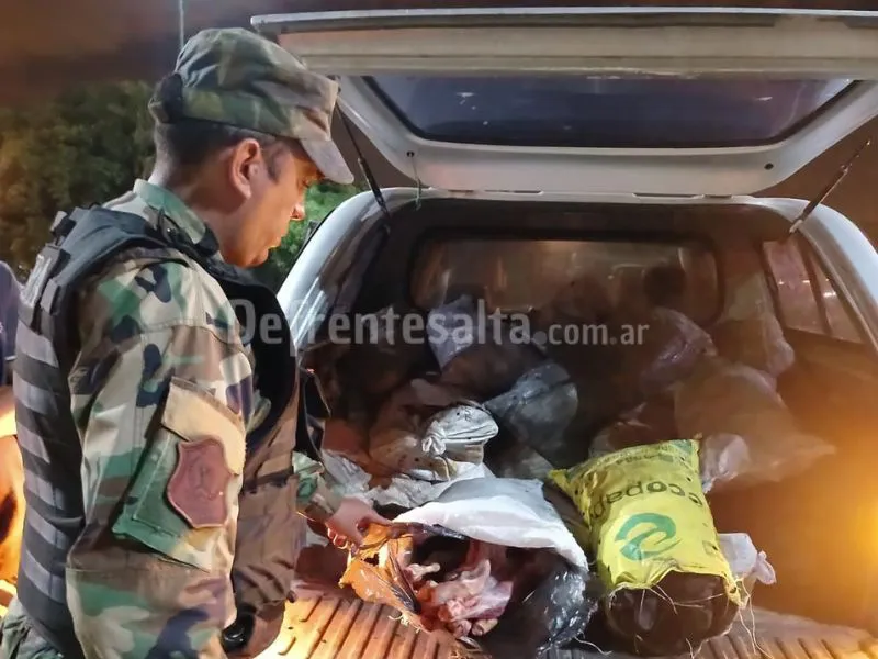La carne descomisada.
