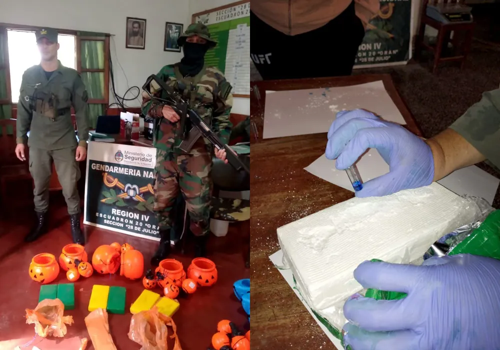 Secuestro cocaína
