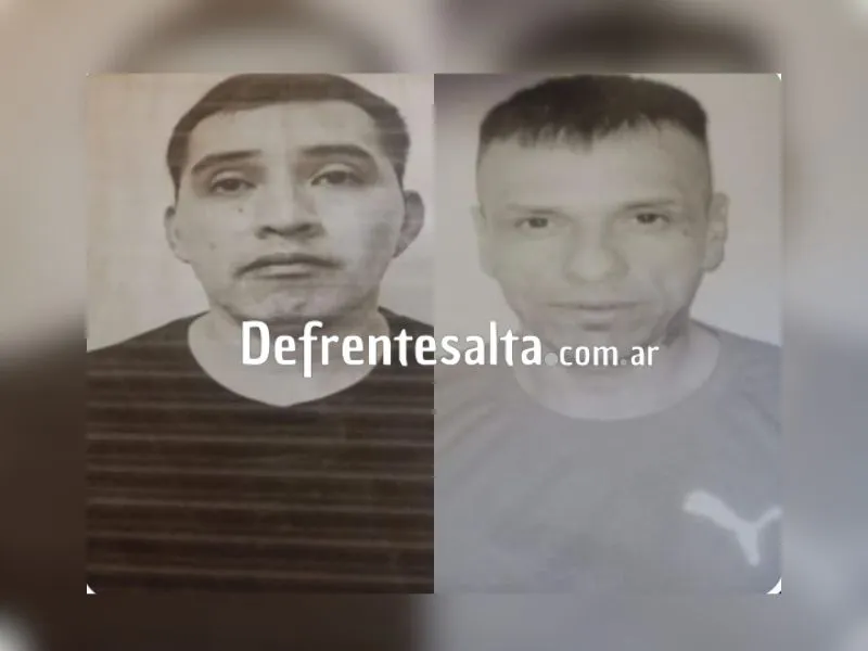 Presos fugados de la Alcaidía de Orán. 