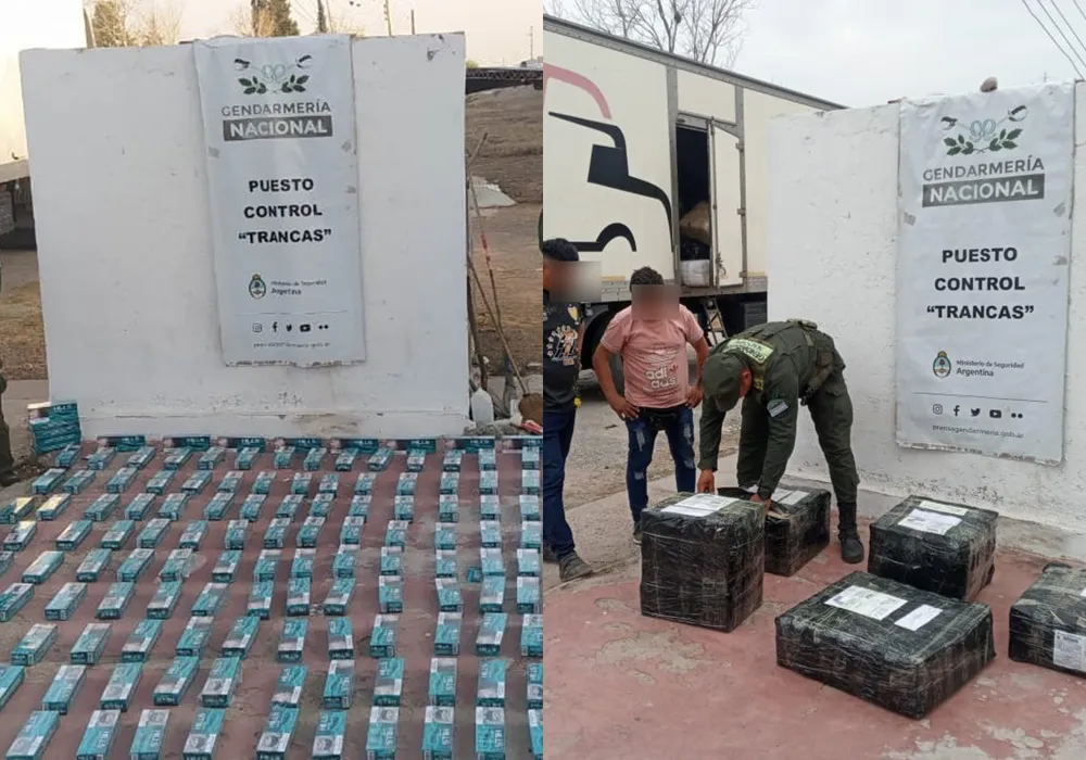 Secuestro coca-cigarrillos