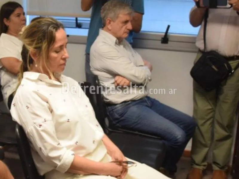 Argañaráz escucha su sentencia.