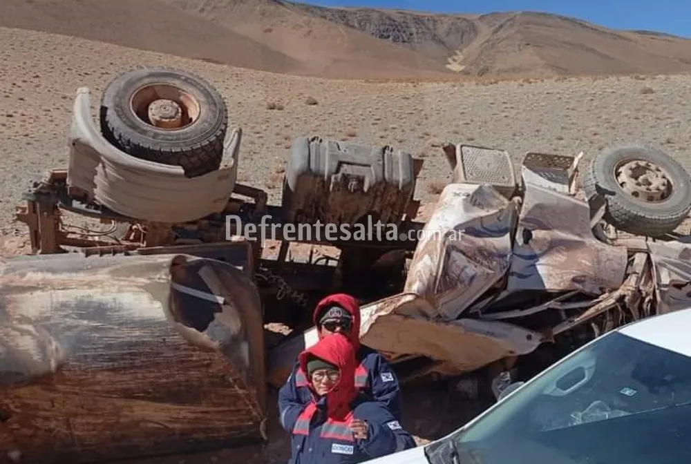 Accidente fatal en Pastos Grandes